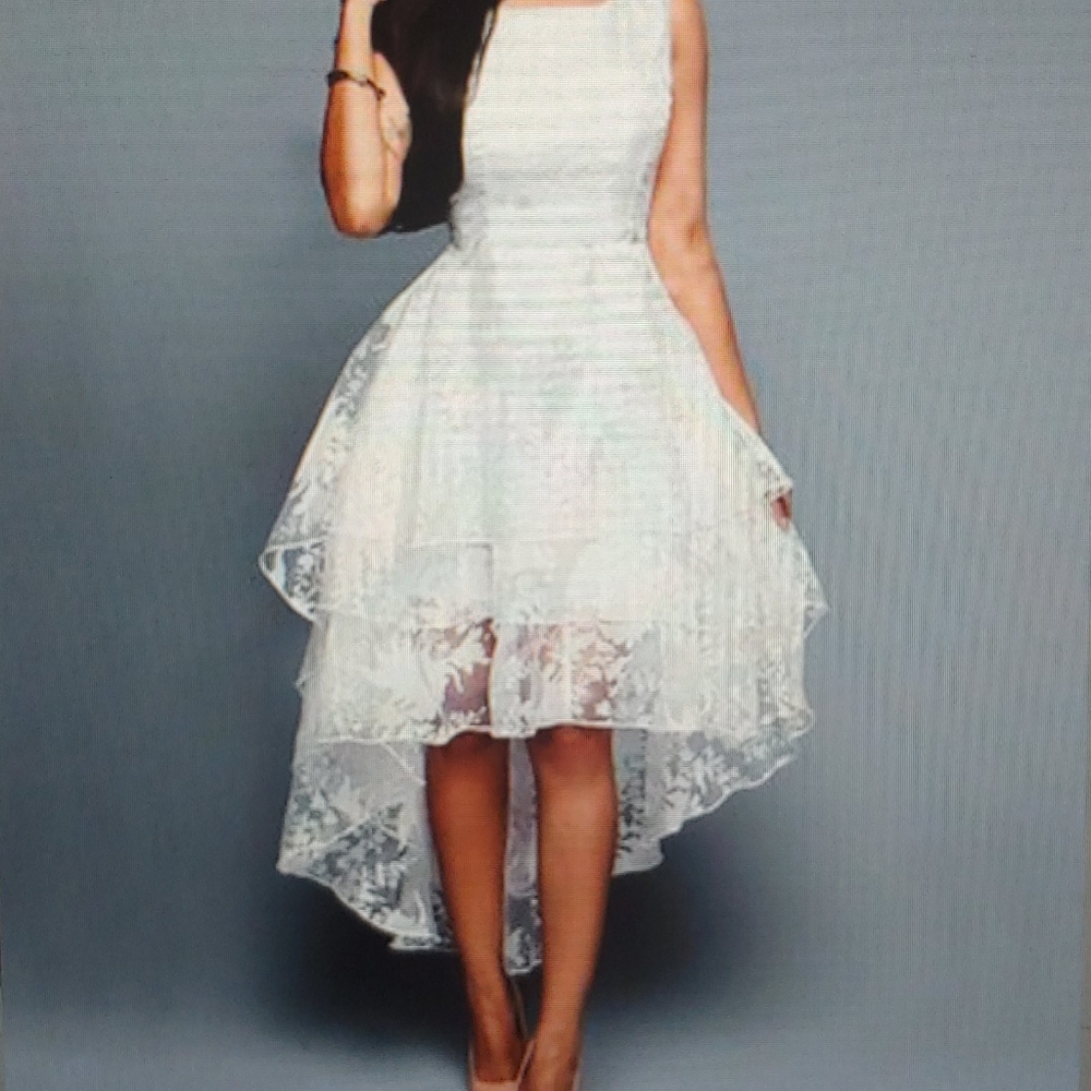 Dress could be used for a budget conscience bride